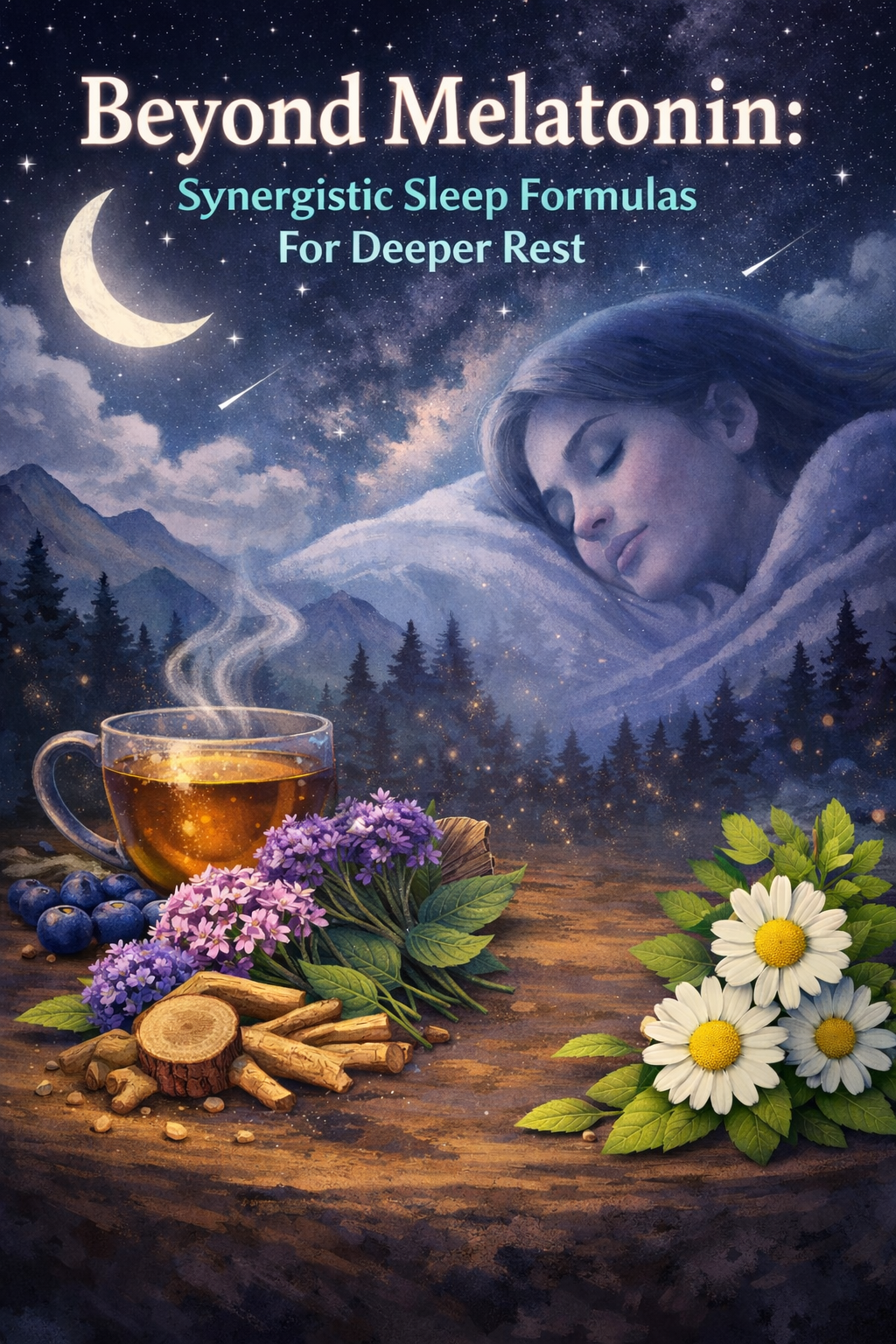 Beyond Melatonin: Synergistic Sleep Formulas For Deeper Rest