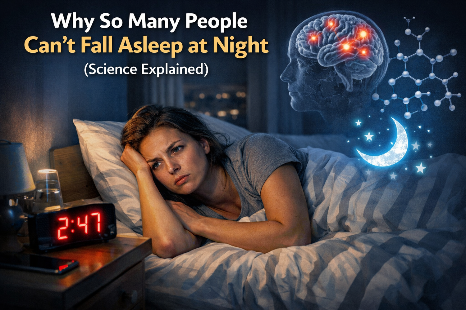 Why So Many People Can’t Fall Asleep at Night (Science Explained)