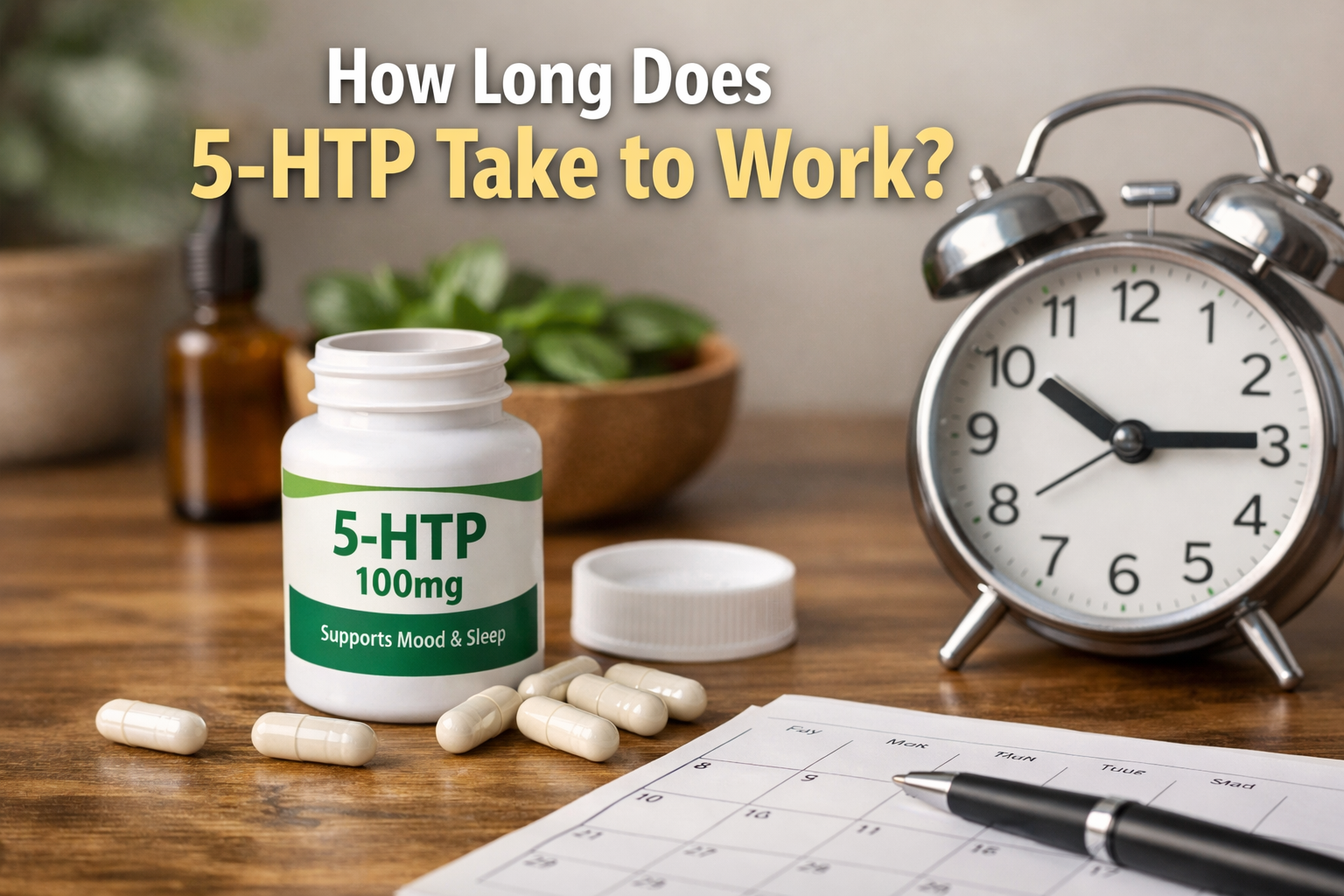 How Long Does 5-HTP Take to Work?