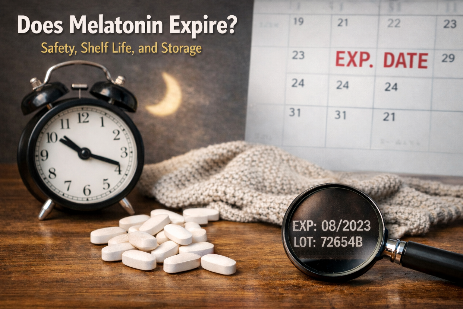 Does Melatonin Expire? Safety, Shelf Life, and Storage