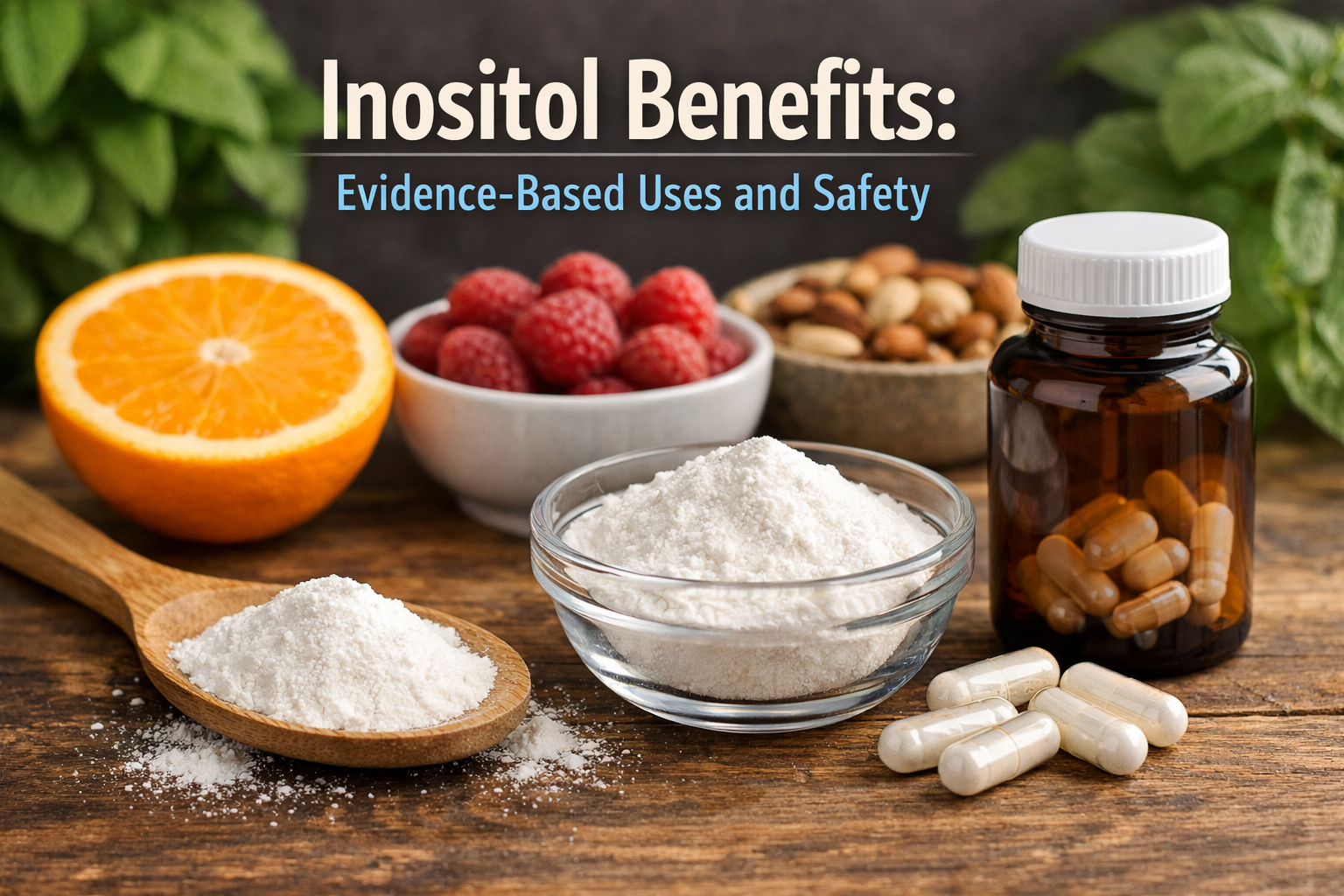 Inositol Benefits: Evidence-Based Uses and Safety