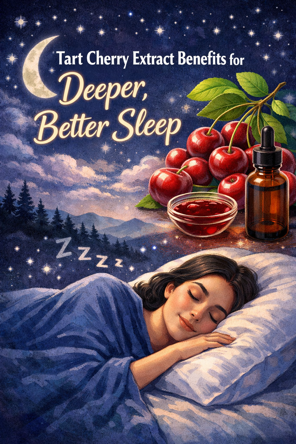 Tart Cherry Extract Benefits for Deeper, Better Sleep