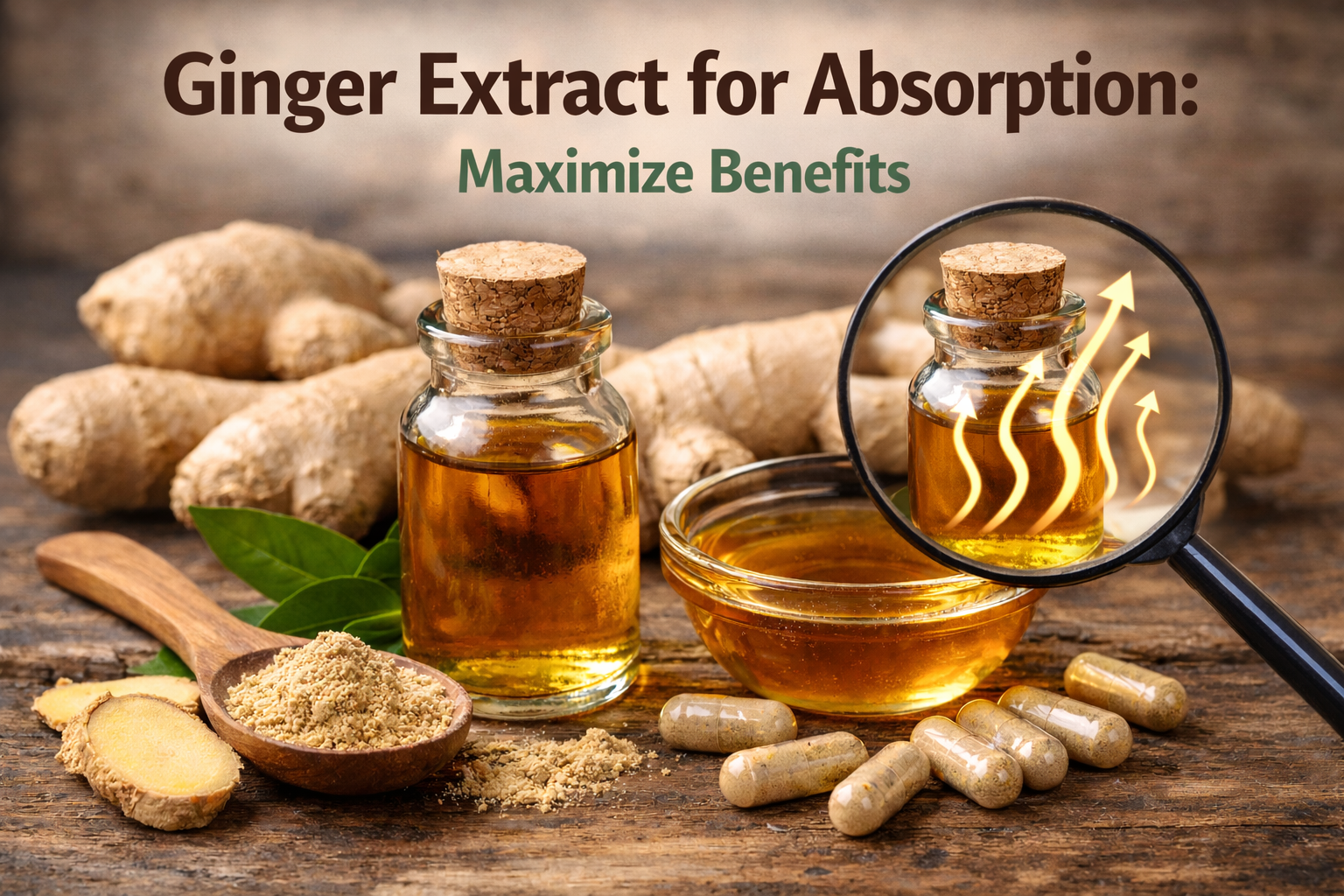 Ginger Extract for Absorption: Maximize Benefits