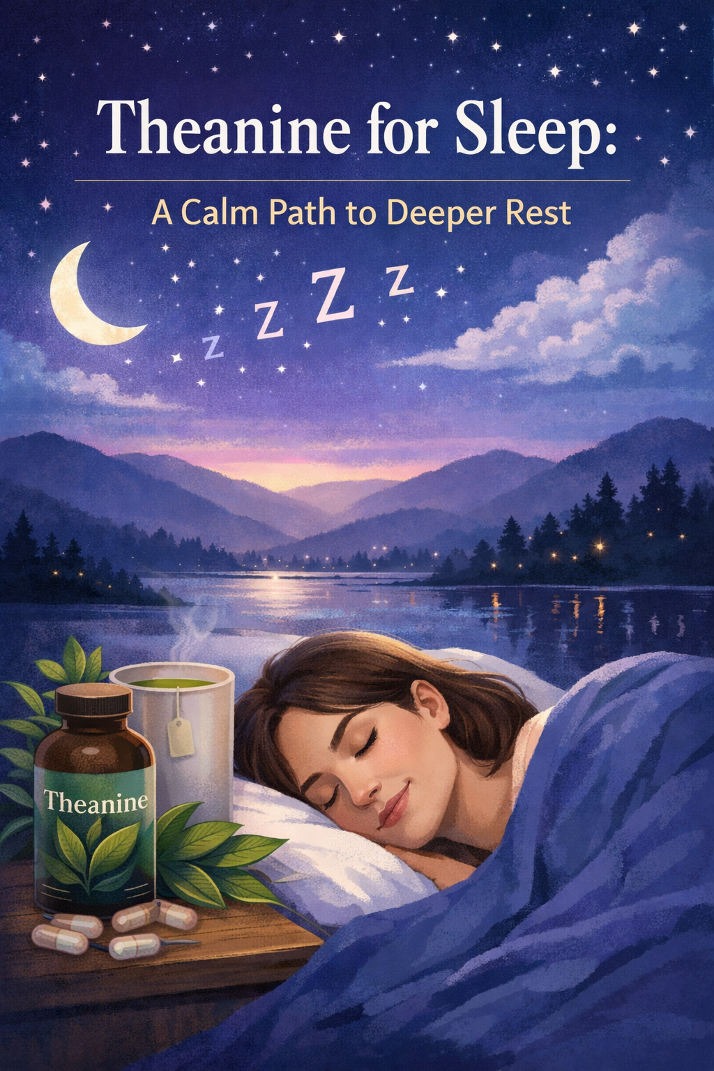 Theanine for Sleep: A Calm Path to Deeper Rest