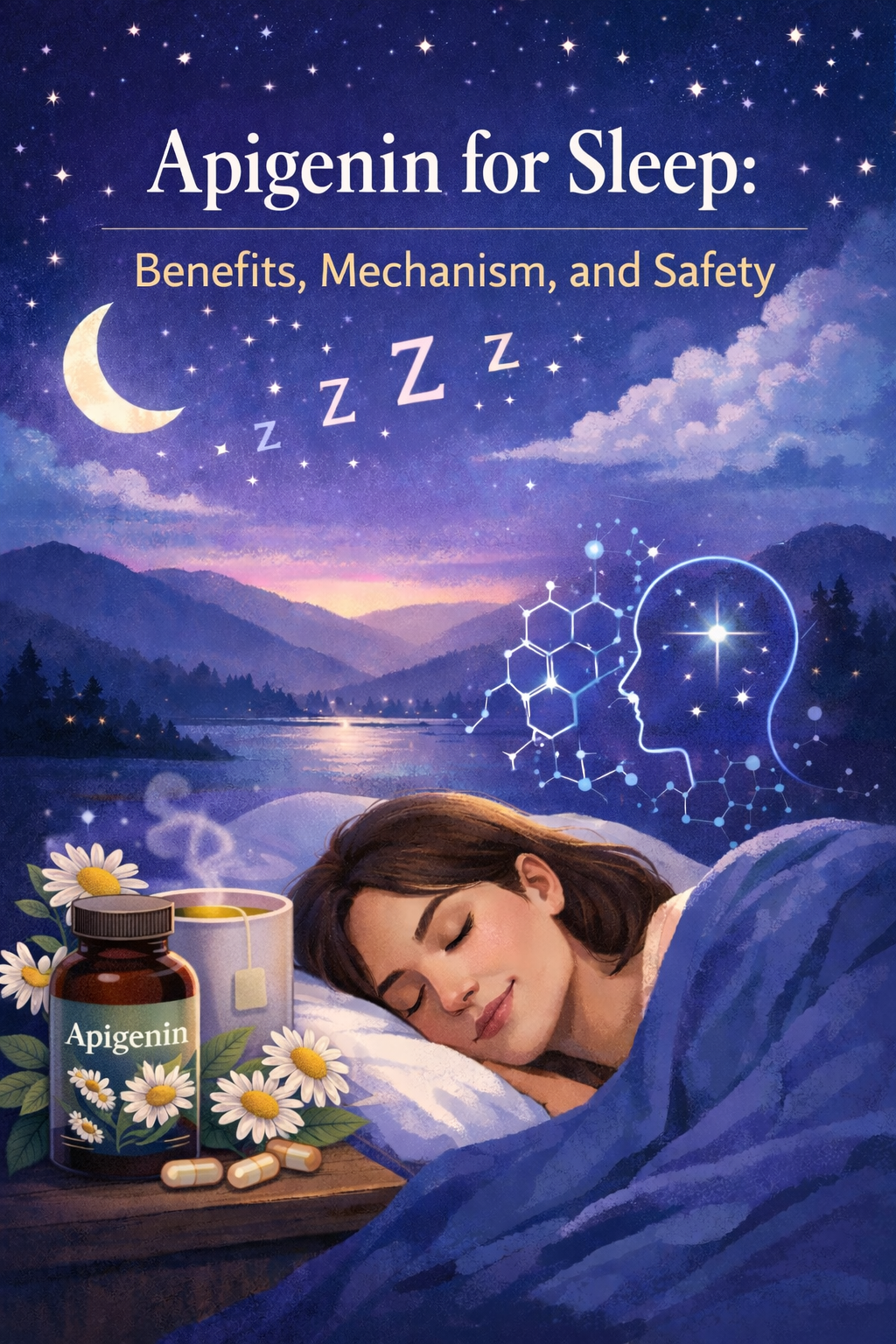 Apigenin for Sleep: Benefits, Mechanism, and Safety