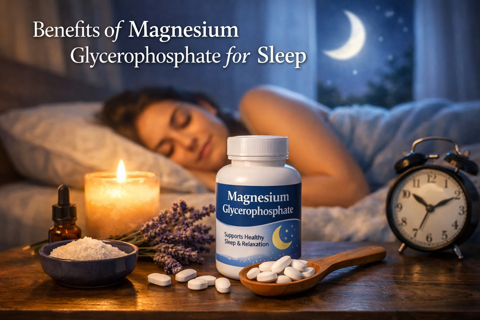 Benefits of Magnesium Glycerophosphate for Sleep
