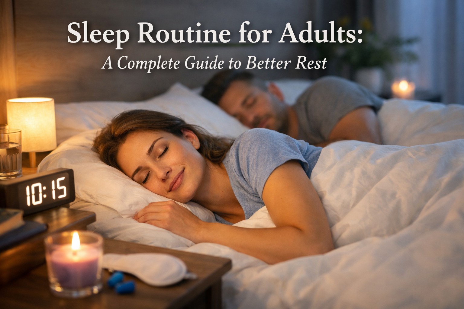 Sleep Routine for Adults: A Complete Guide to Better Rest