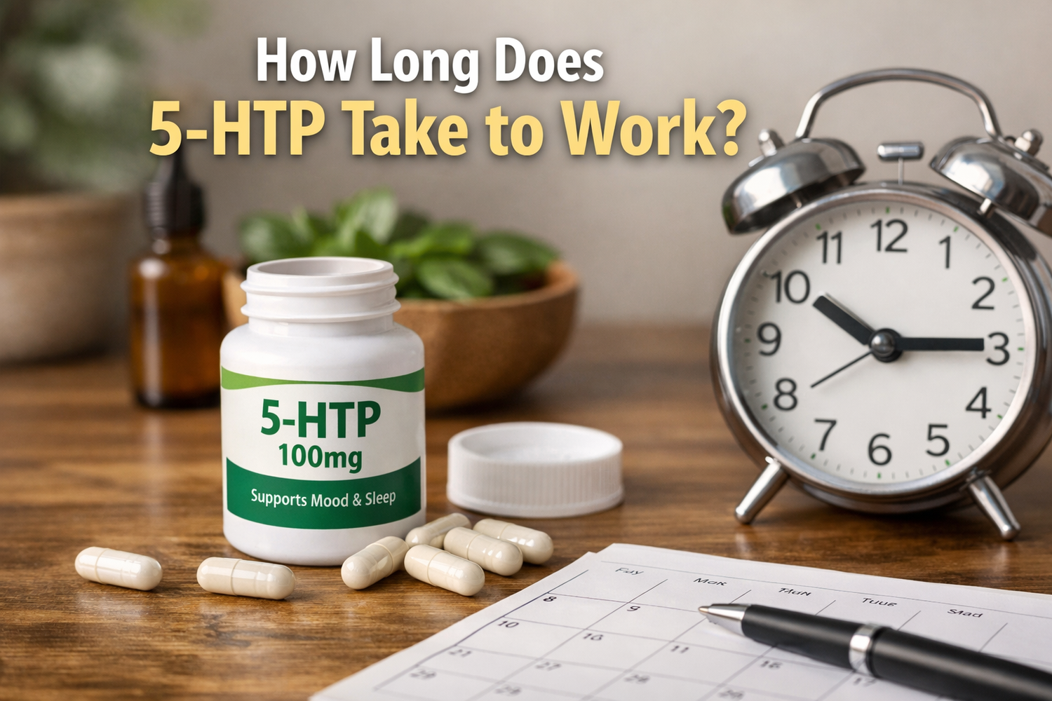 How Long Does 5-HTP Take to Work?