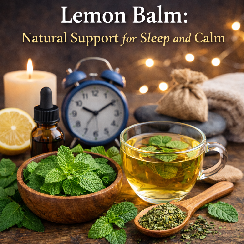 Lemon Balm: Natural Support for Sleep and Calm