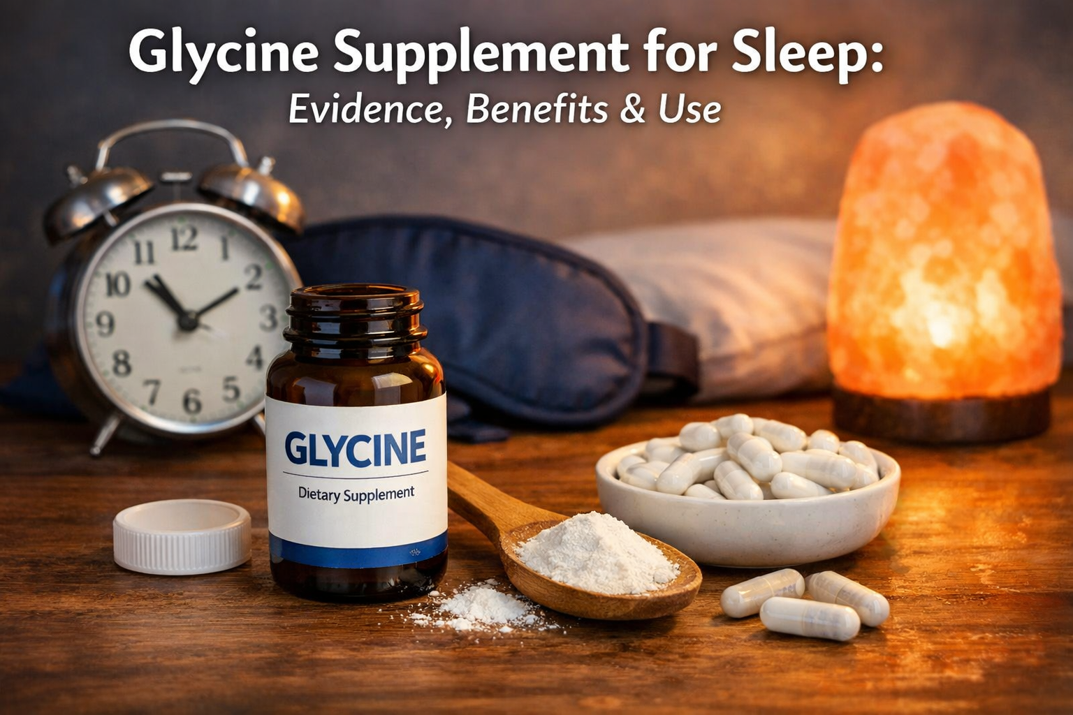 Glycine Supplement for Sleep: Evidence, Benefits & Use