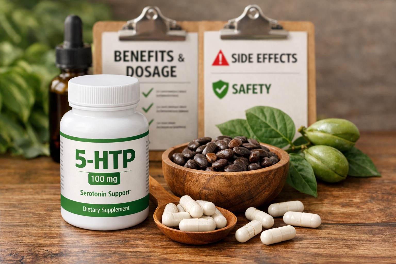 5-HTP: Benefits, Dosage, Side Effects, and Safety