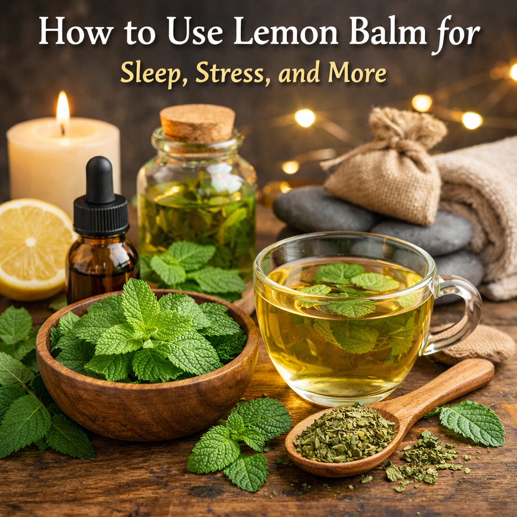 How to Use Lemon Balm for Sleep, Stress, and More
