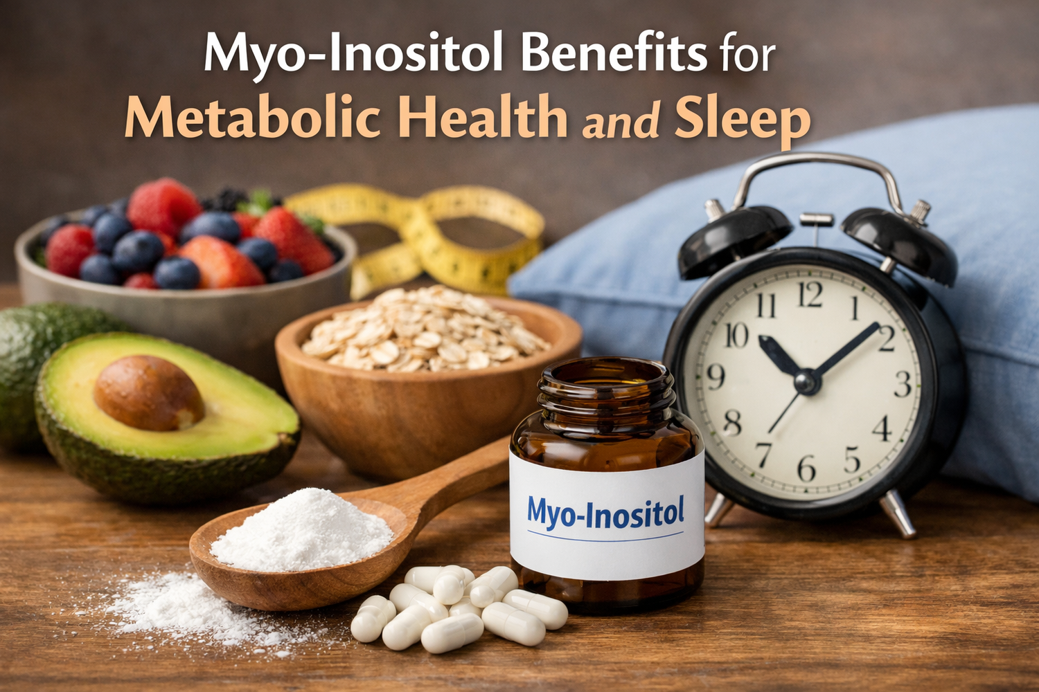 Myo Inositol Benefits for Metabolic Health and Sleep