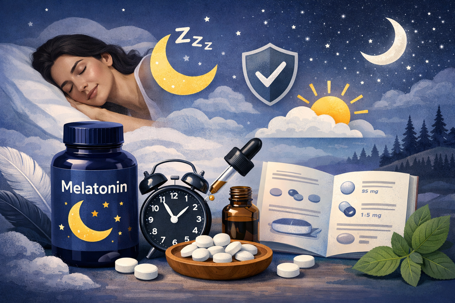 Melatonin for Sleep: Benefits, Dosage, and Safety