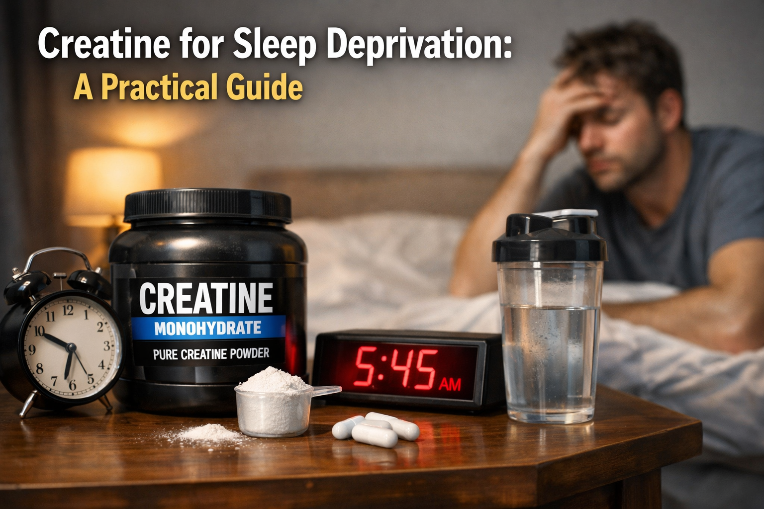 Creatine for Sleep Deprivation: A Practical Guide